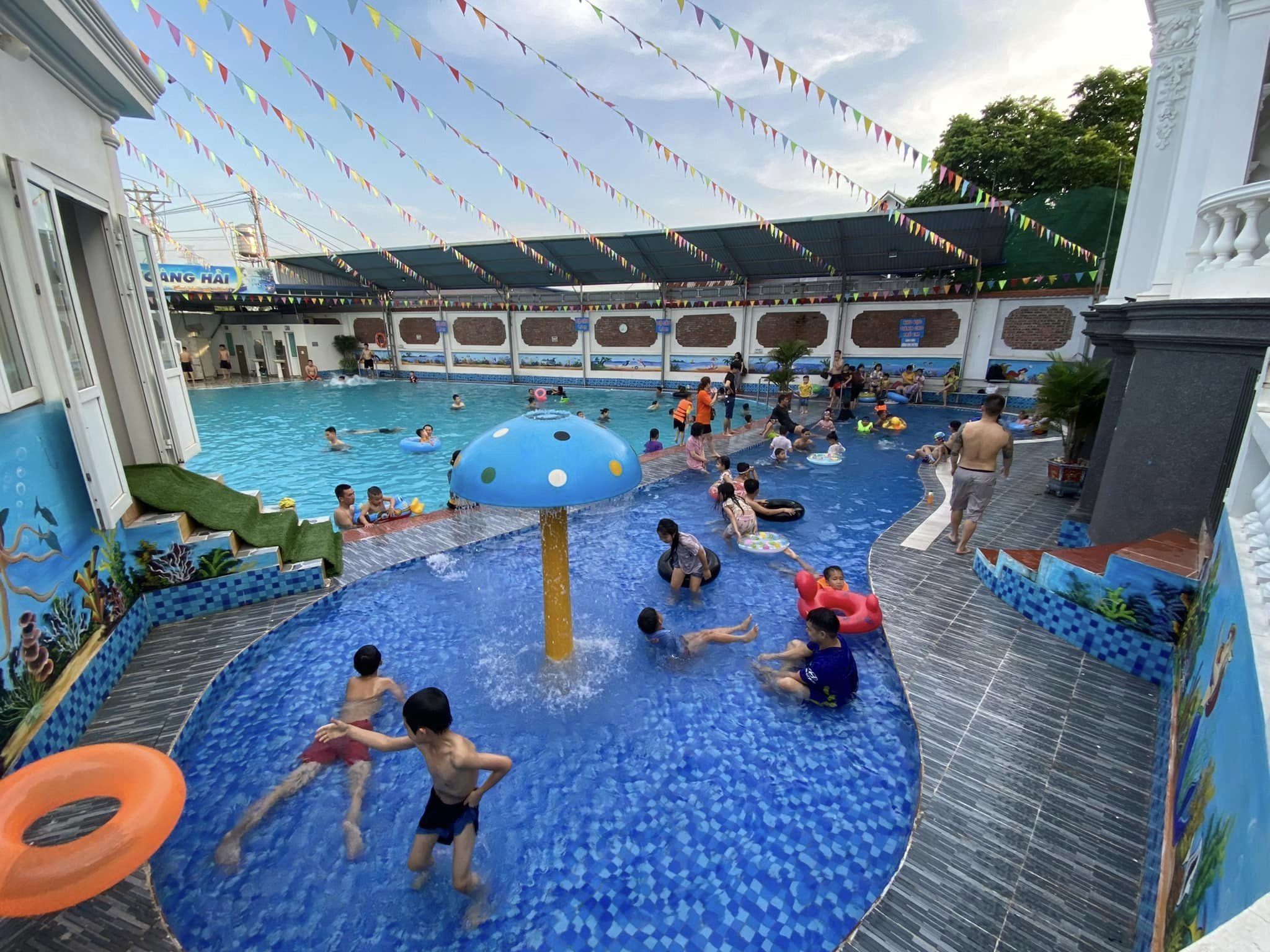 Thi công bể bơi